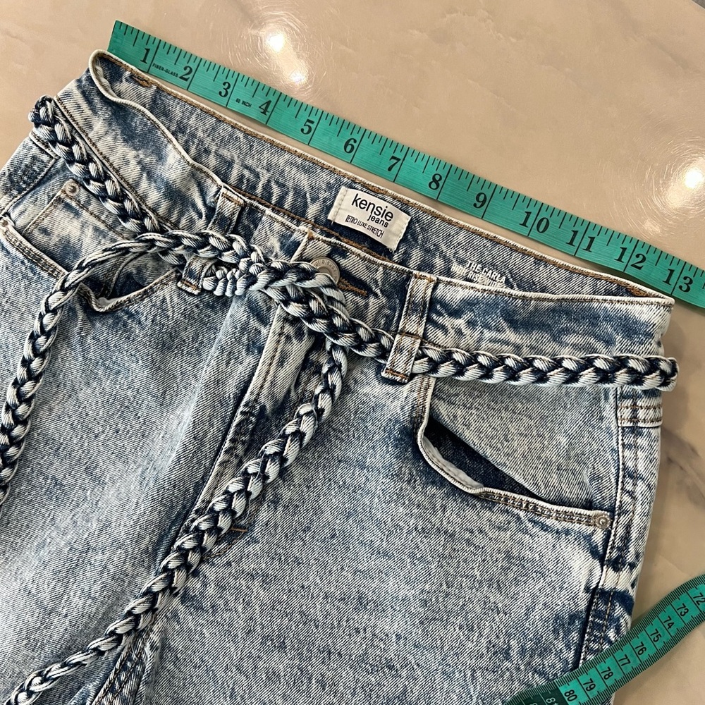Kensie High Rise Wide Leg Jeans. - Picture 11 of 16